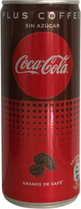 Coca-cola plus coffee sin azúcar