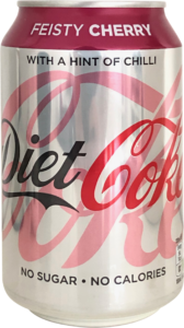 Diet coke feisty cherry